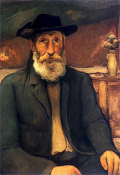  Self-portrait in Bretonian hat
